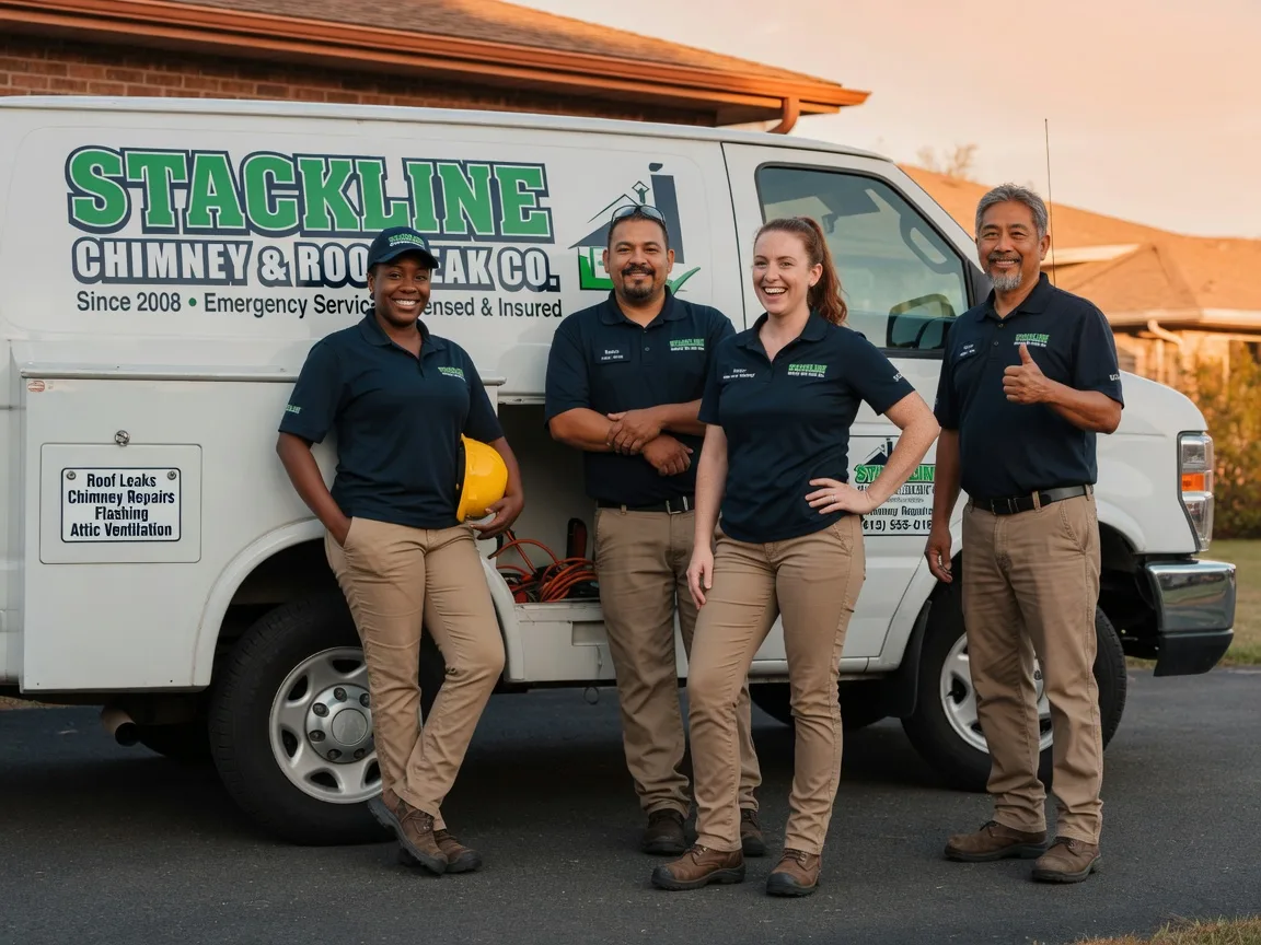 Chimney flashing repair company in Strafford, NH